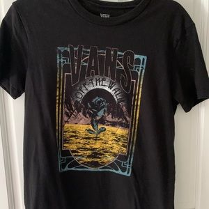 Black vans t shirt